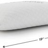 Small Shredded Memory Foam Pillow for Travel and Camping Compressible Medium Firm Bed Pillow Contoured Support Breathable Cover Machine Washable Ideal Backpacking Airplane and Car