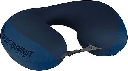 Sea to Summit Aeros Premium Traveller Inflatable Neck Pillow Navy Blue