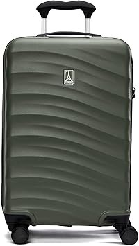 Travelpro Maxlite Air V2 Hardside Expandable Carry on Luggage 8 Spinner Wheels Lightweight Hard Shell Suitcase TSA lock Slate Green Carry On 21Inch
