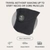 trtl Pillow Scientifically Proven Super Soft Neck Support Travel Pillow Machine Washable Grey