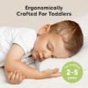 Toddler Pillow with Pillowcase 13x18 My Little Dreamy Kids Travel Bed Pillows for Sleeping Organic Cotton Small Pillowcase Soft Breathable Machine Washable Toddlers