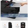 Carry On Luggage 22x14x9 Airline Approved 22Inch Suitcases with Spinner Wheels Softside Carryon Luggage with TSA Lock for Men Women Business Trip Lightweight Large Capacity Luggage for Travel